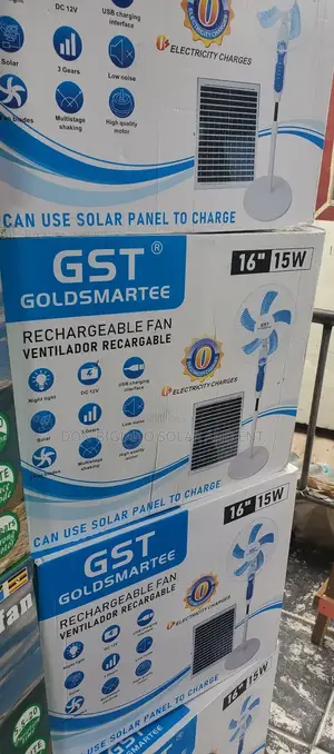 GST Goldsmartee Solar Fan