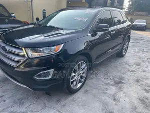 Ford Edge Titanium 4dr SUV AWD (2.0L 4cyl Turbo 6A) 2015 Black