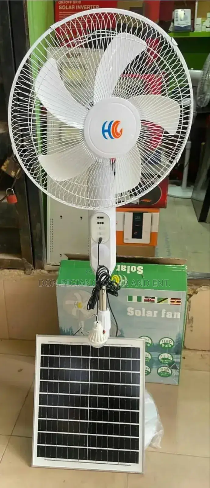 Hc Solar Fan