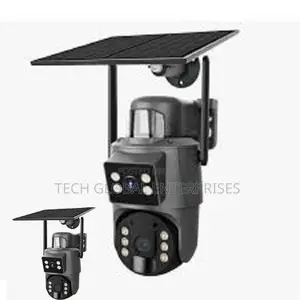 4g Dual Lens PTZ Solar Camera Ubox App