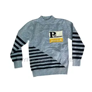 Teenage Unisex Long Sleeve Cardigan-Blue,Grey,Brown Andmulti