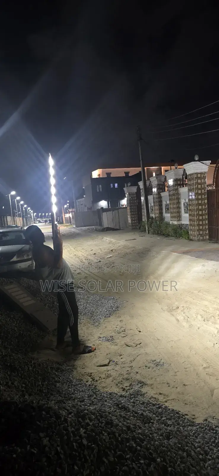6 Line Industrial Solar Street Light