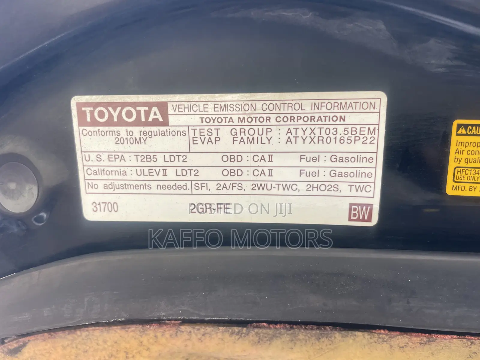 Toyota Highlander Limited 2010 Black