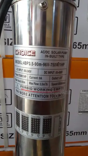 1hp Choice Solar Water Pump Ac/Dc