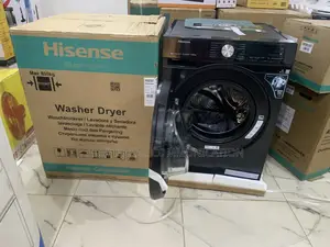 Hisense10.5/6kg Combo Washer–Steam, Clean, and Conquer
