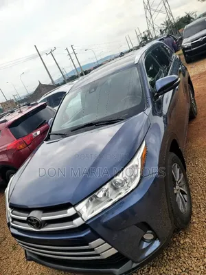 Toyota Highlander Limited 4x4 V6 (3.5L 6cyl 8A) 2017 Blue