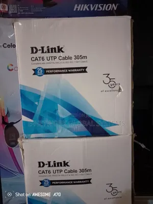 D-Link Cat6 Utp Cable 305m