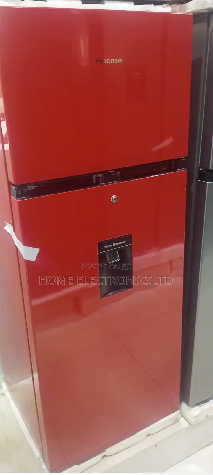 Hisense Refrigerator Double Doors Red Color 204 Liters