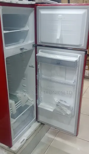 Hisense Refrigerator Double Doors Red Color 204 Liters