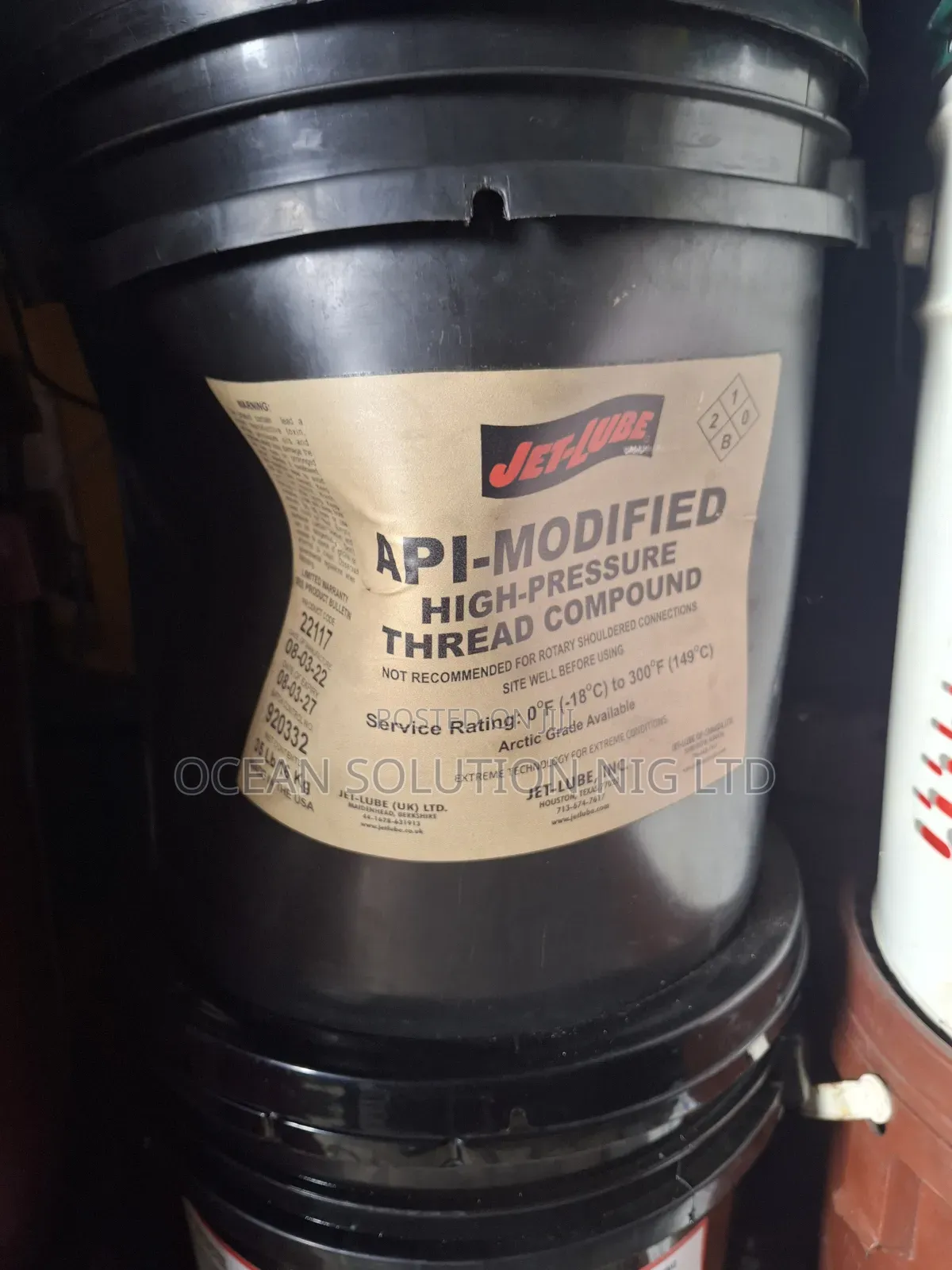 Jet-Lube Api-Modified High-Pressure Thread Compound