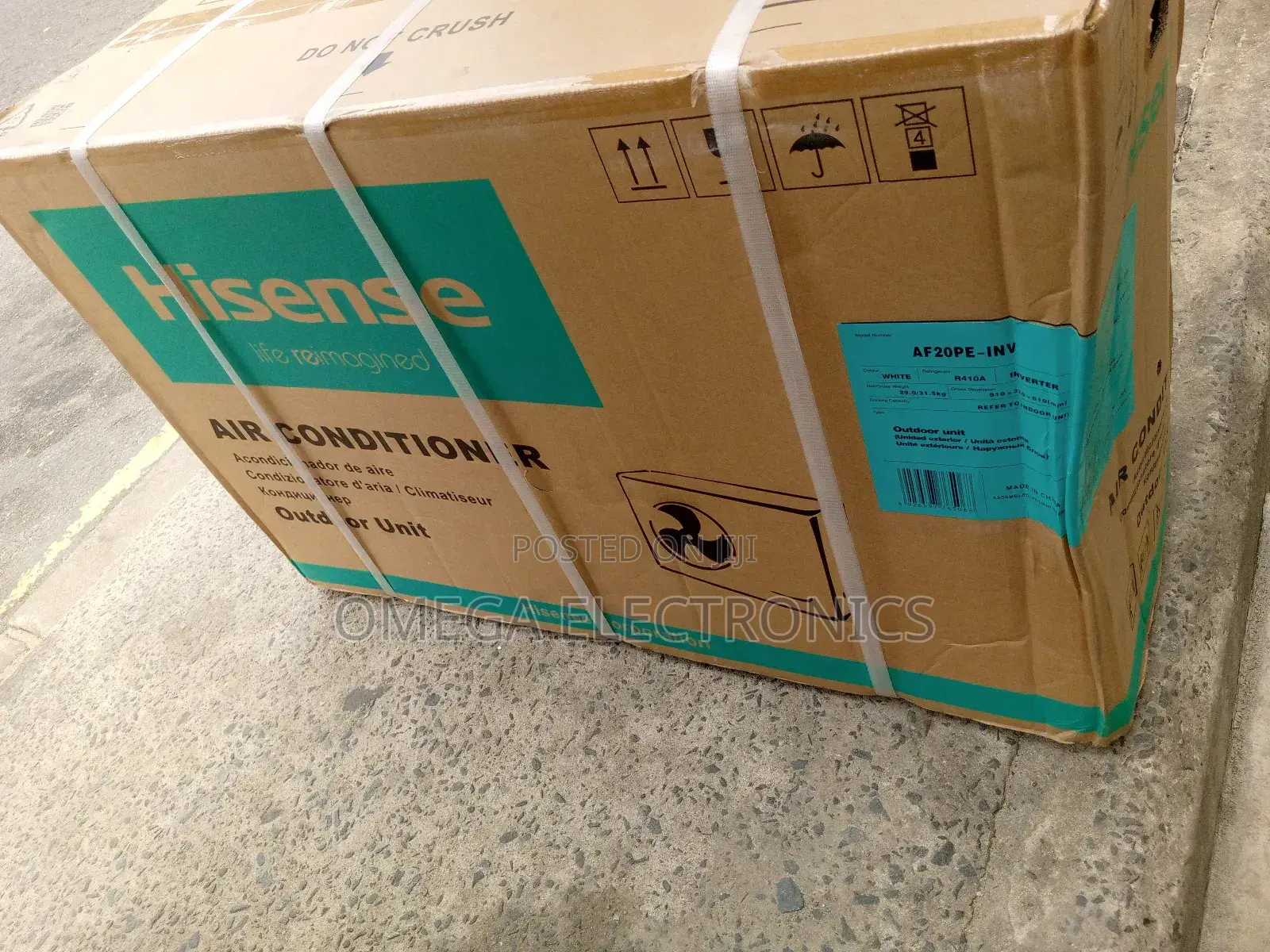 Hisense Ac 2hp Inverter Standing Unit