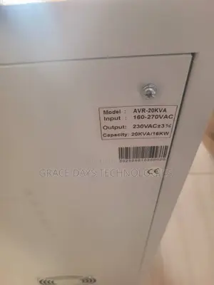 20kva Single Phase Avr Stabilizer