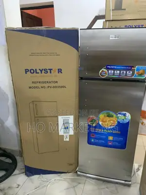Double Door Polystar Inverter Fridge – 350 Litres – Big Space