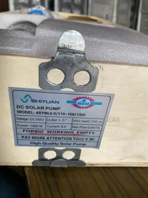 Shiyuan 1.5hp Ac Dc Pump