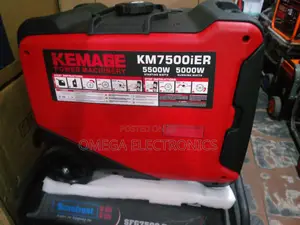 Kemage Inverter Gen,Km7500ier With Remote Control and Battery