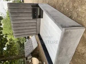 4 and Half by 6 Bedframe and Small Shelv
