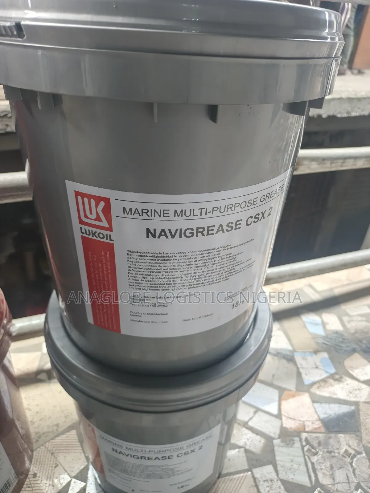 Lukoil Navigrease CSX 2. Marine Multi-Purpose Grease
