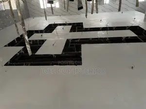 Pop Ceiling Insulation,Screeding and Painting