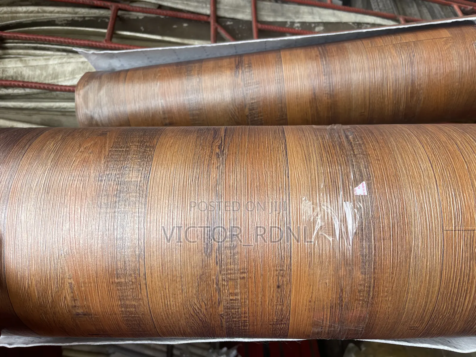 Brownish Vinyl Thick Carpet