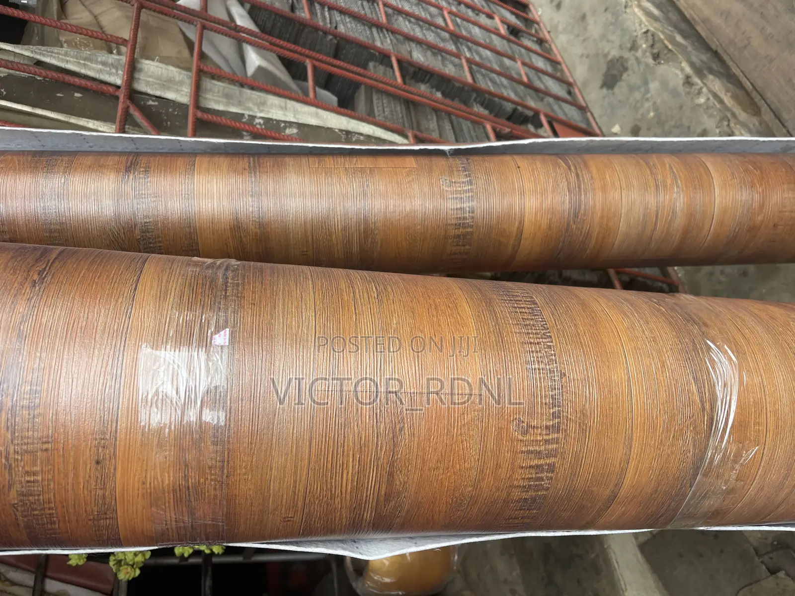 Brownish Vinyl Thick Carpet