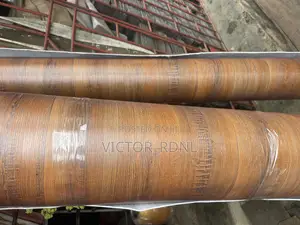 Brownish Vinyl Thick Carpet