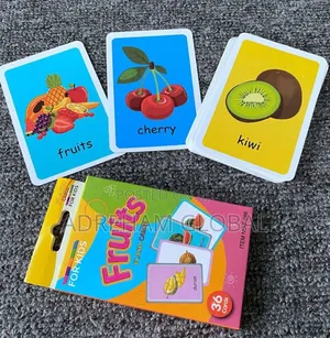 Fruits: Kids Learning Flash Cards(36pc Cards)