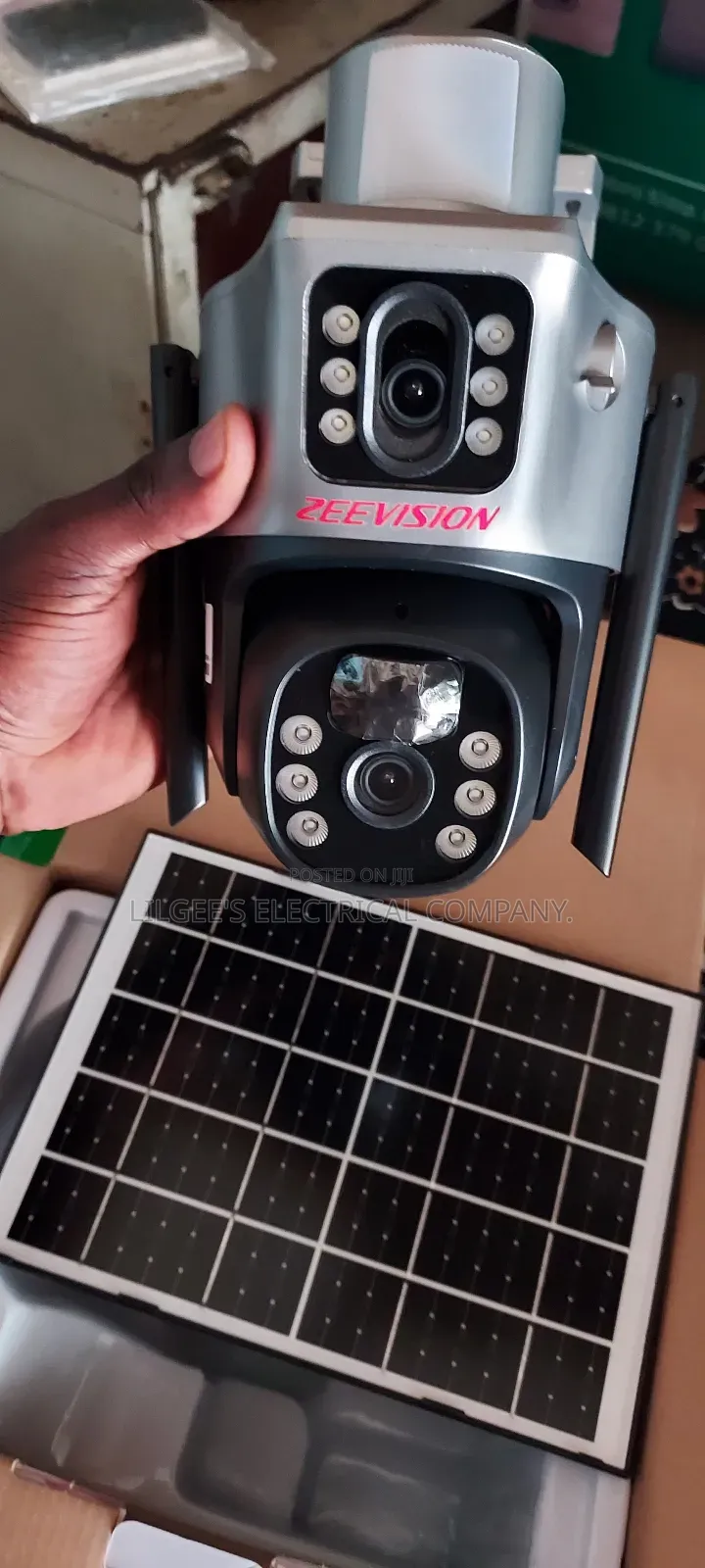 High Tech Solar Powered CCTV Camera