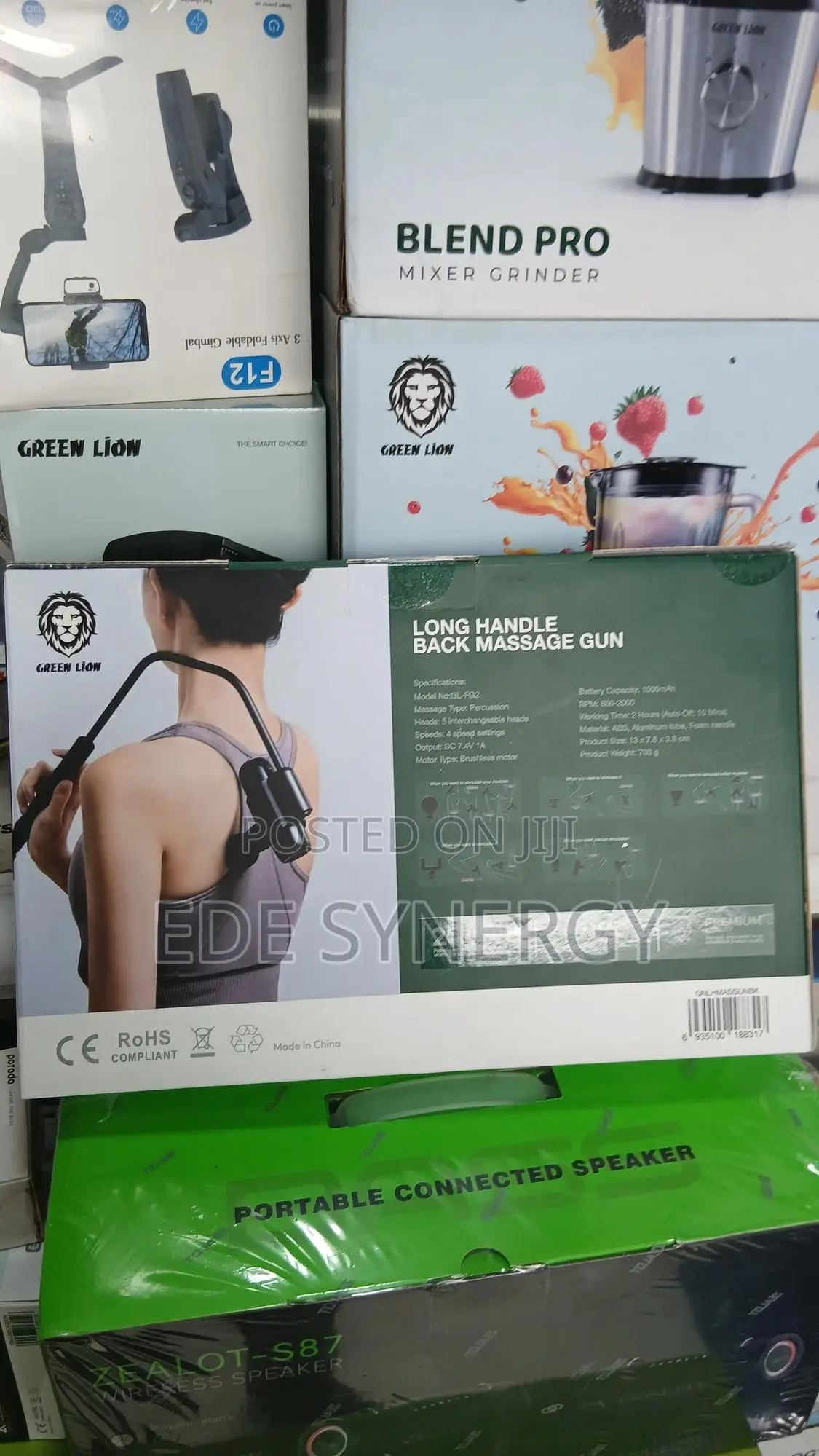 Comfort Long Handle Massage Gun