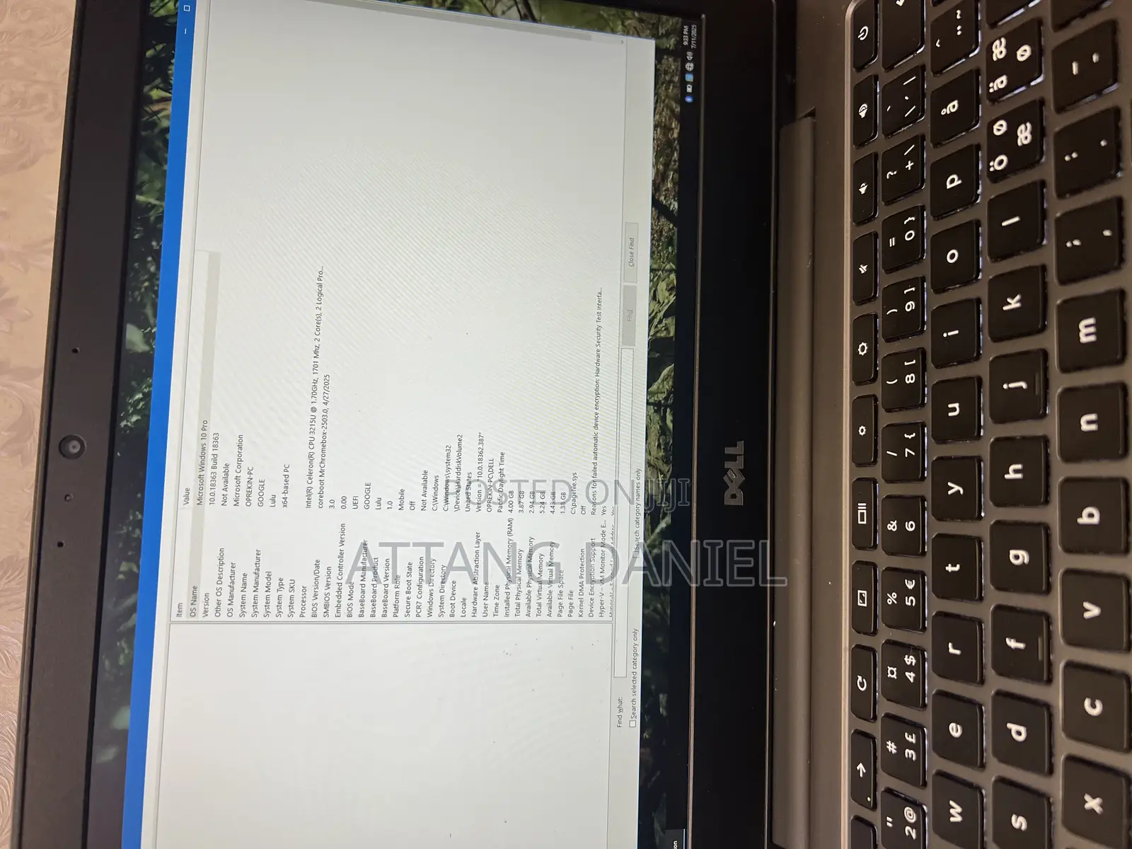 Laptop Dell Chromebook 13 4GB Intel Celeron SSD 128GB