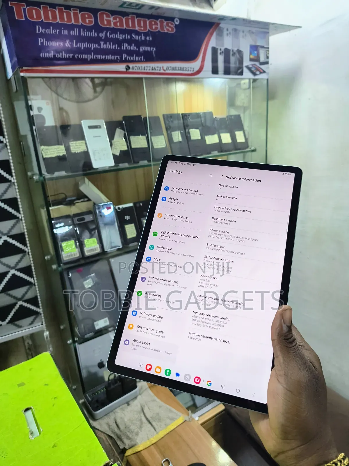 Samsung Galaxy Tab S7 FE 128 GB Silver