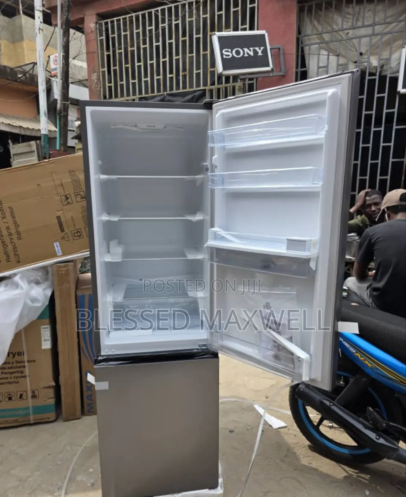 268l Hisense Bottom Freezer With Water Dispenser