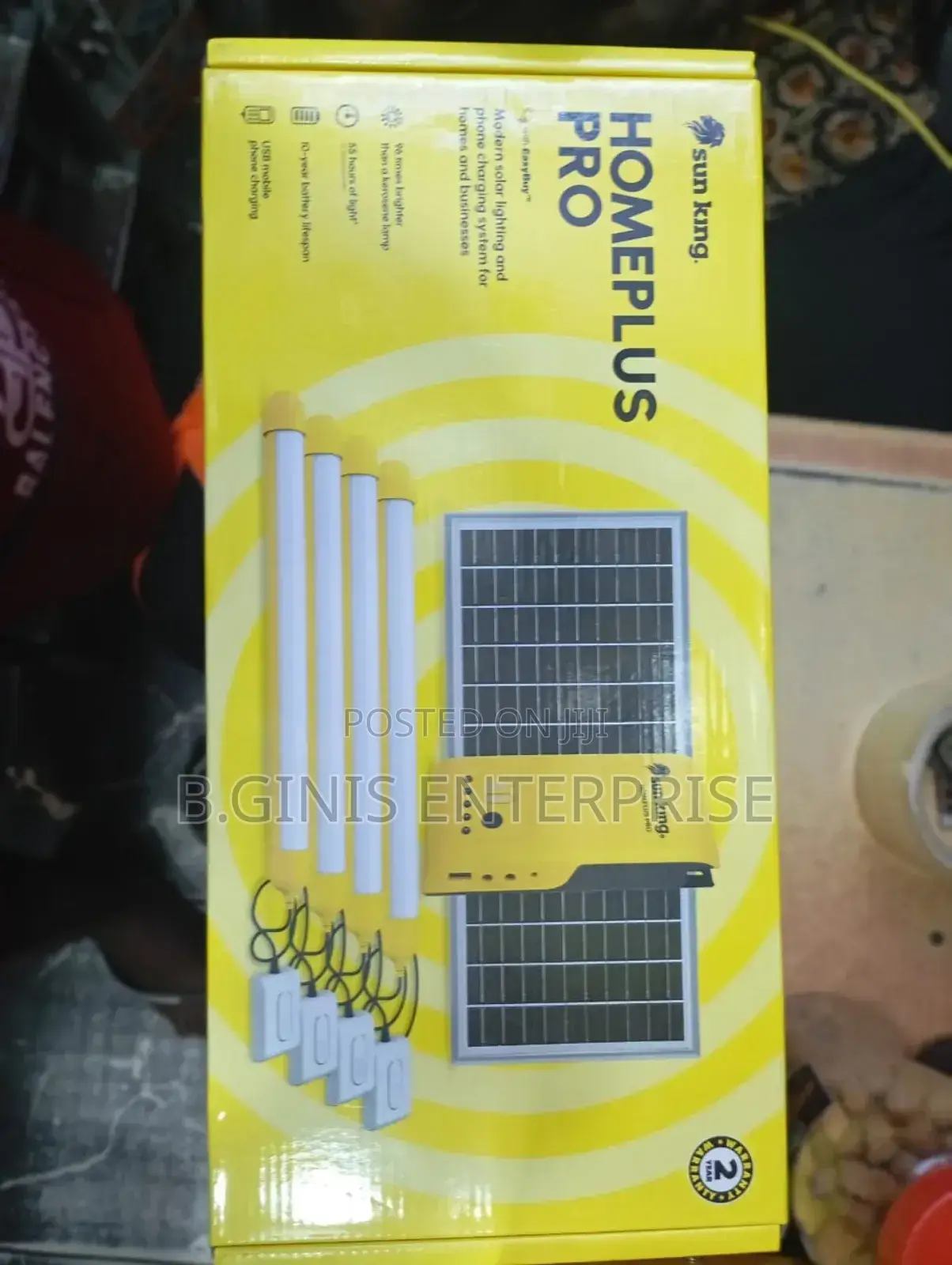 Sunking Solar Kit With Panel