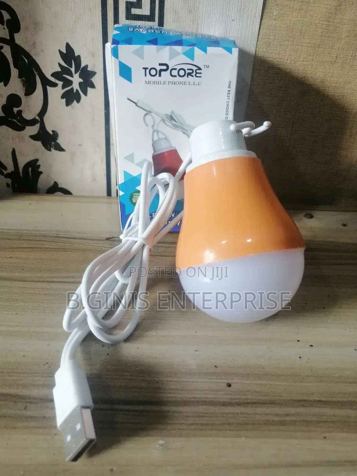 Solar Bulb With Usb Cord
