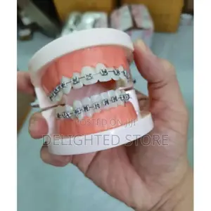 Oral Teeth Braces Decorative Chain