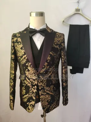Pure Quality Luxury Men's Suits Well Branded Package
