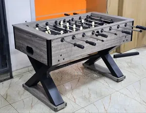 Durable 5ft Foosball Table – Stable Cross Leg Support