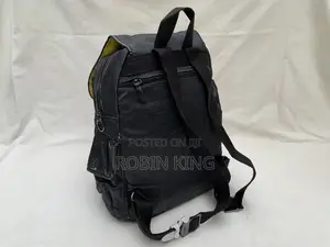 Kipling Distressed Black Backpack Bag Size Small