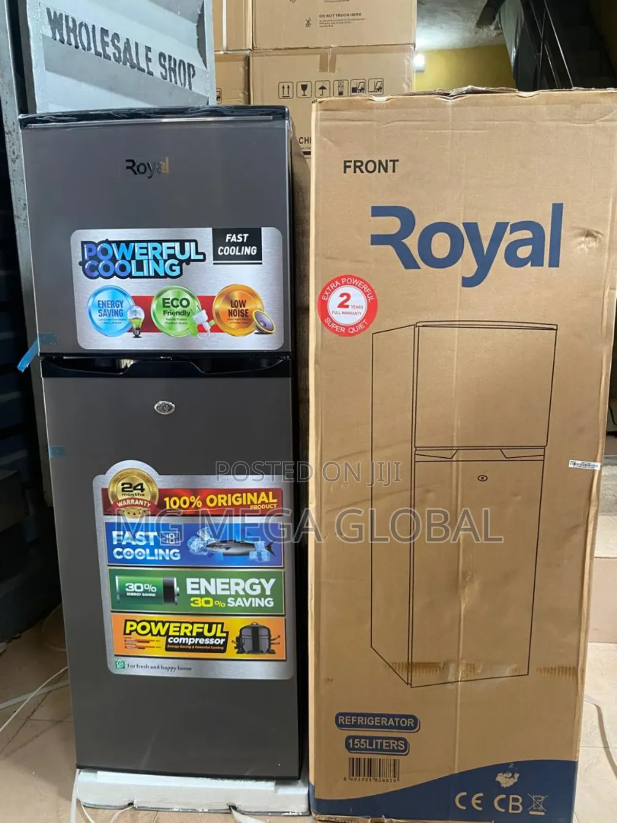 Royal Double Door 200l Refrigerator