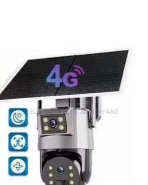 Premium Quality Dual Lens Solar Powered CCTV Camera(U Box)