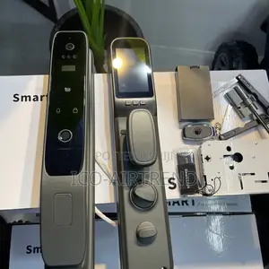 Smart Door Lock With Camera Fingerprint, Card Password Key