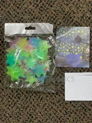 Glow in the Dark Fluorescent Wall Sticker Diy-100pcs Stars