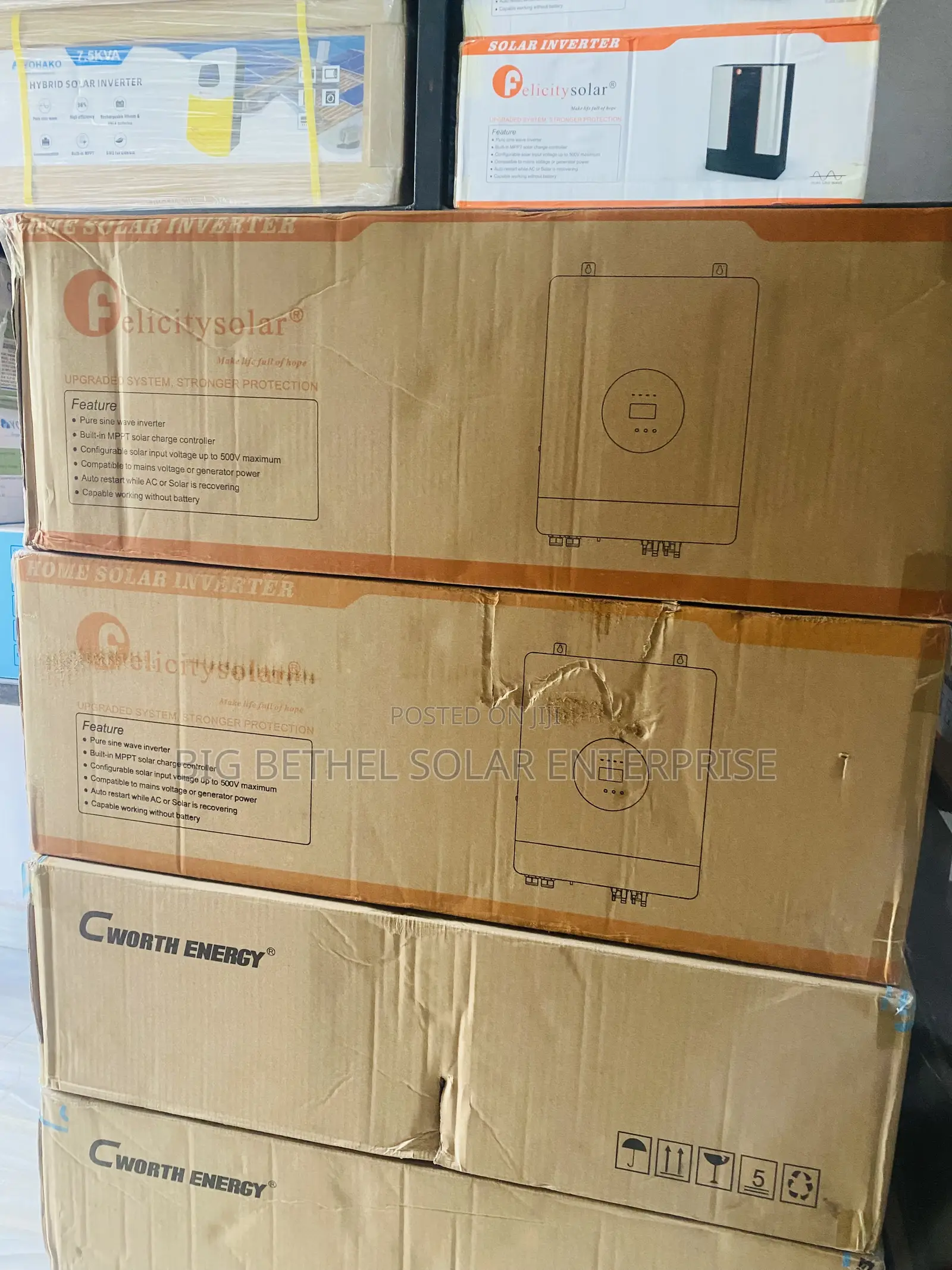 8kva 48v Double Hybrid Port Felicity Solar Power Inverter for sale ...