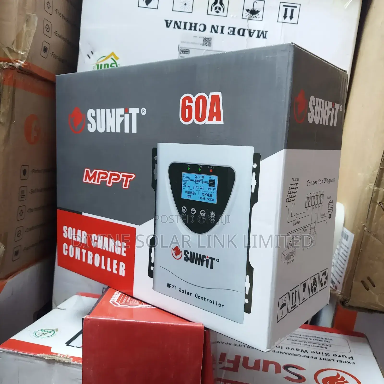 Sunfit MPPT Charge Controller 60a