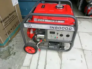 I Power Generator 5kva Full Copper Wire Key Starter and Wheel