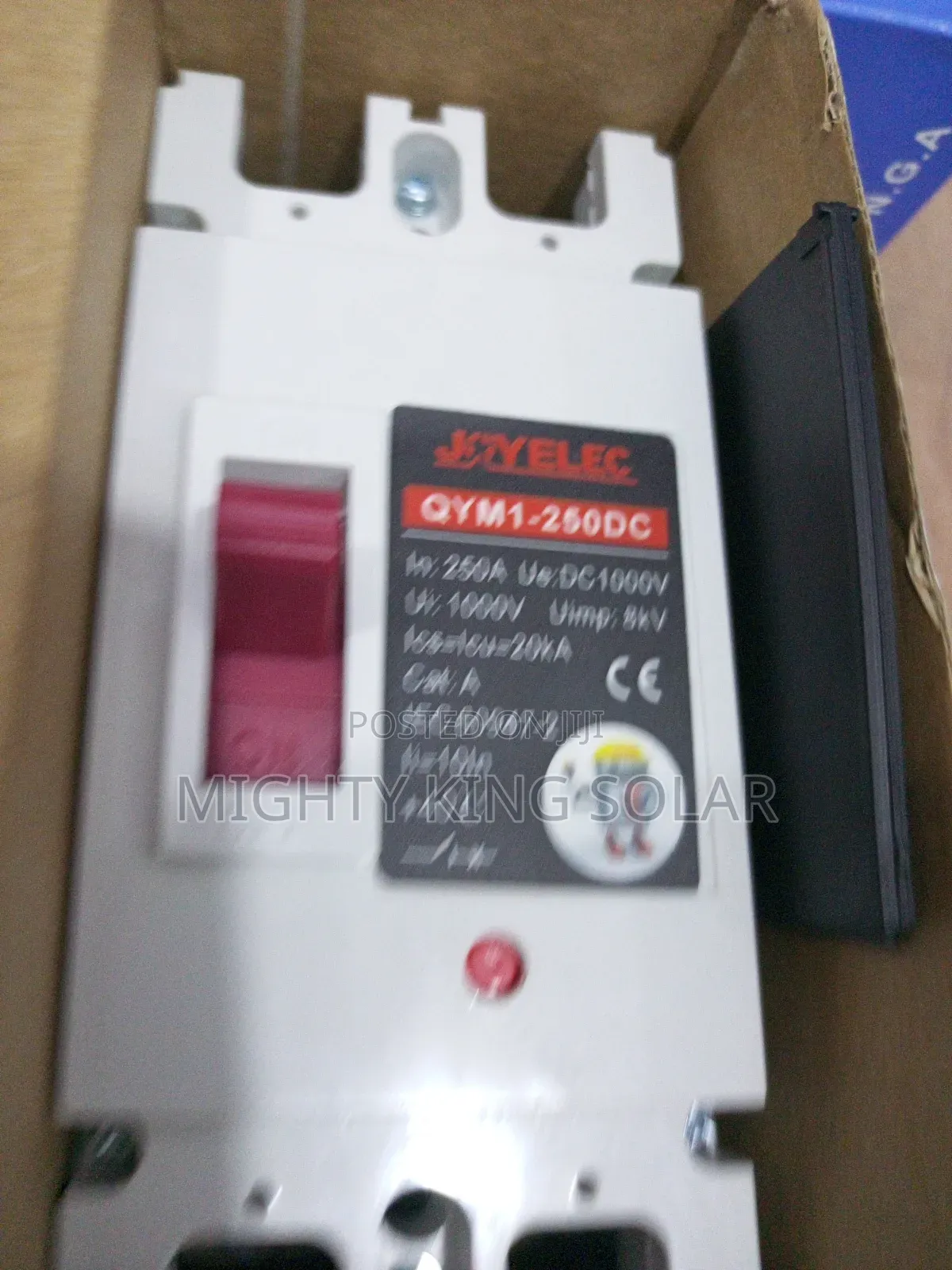 Qymi-250dc Joyelec Battery Breaker