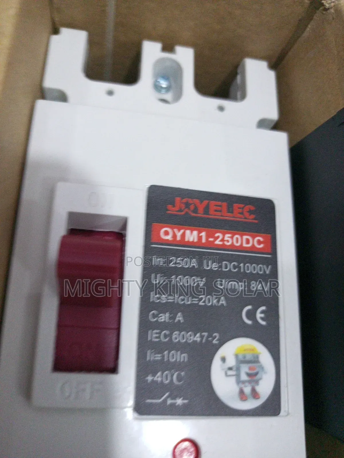 Qymi-250dc Joyelec Battery Breaker