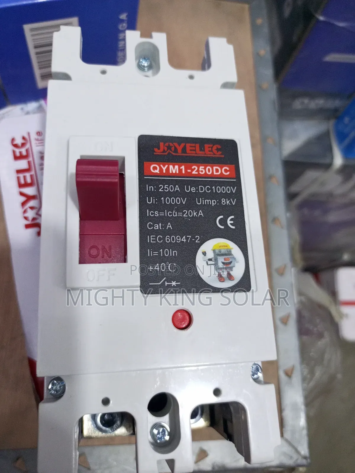 Qymi-250dc Joyelec Battery Breaker