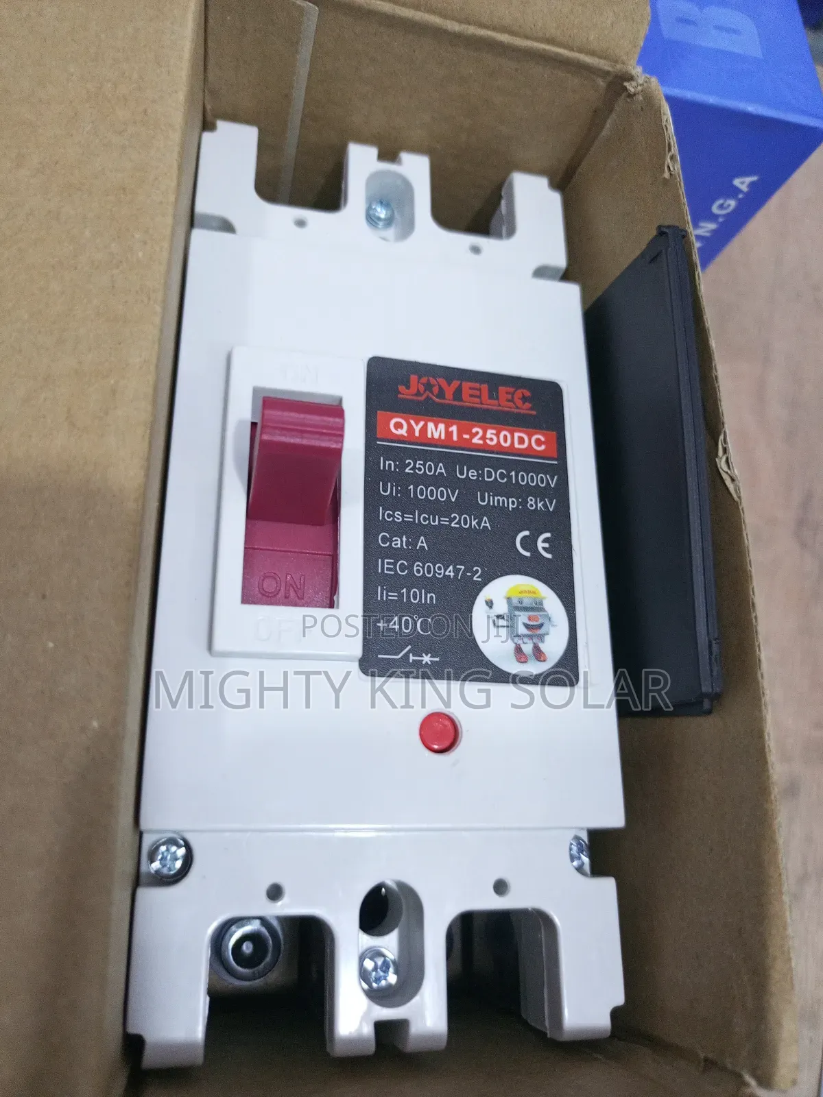 Qymi-250dc Joyelec Battery Breaker