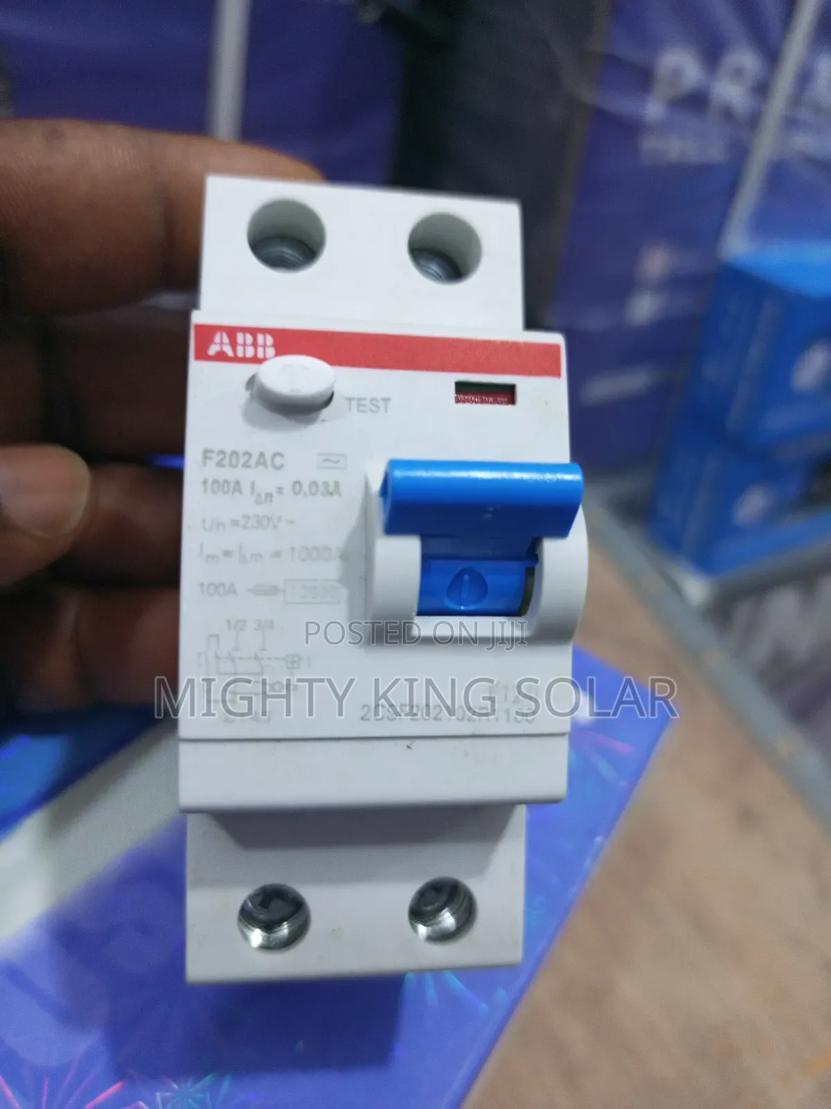 Rcd 2 Pole Abb 100a Ac Italian Make