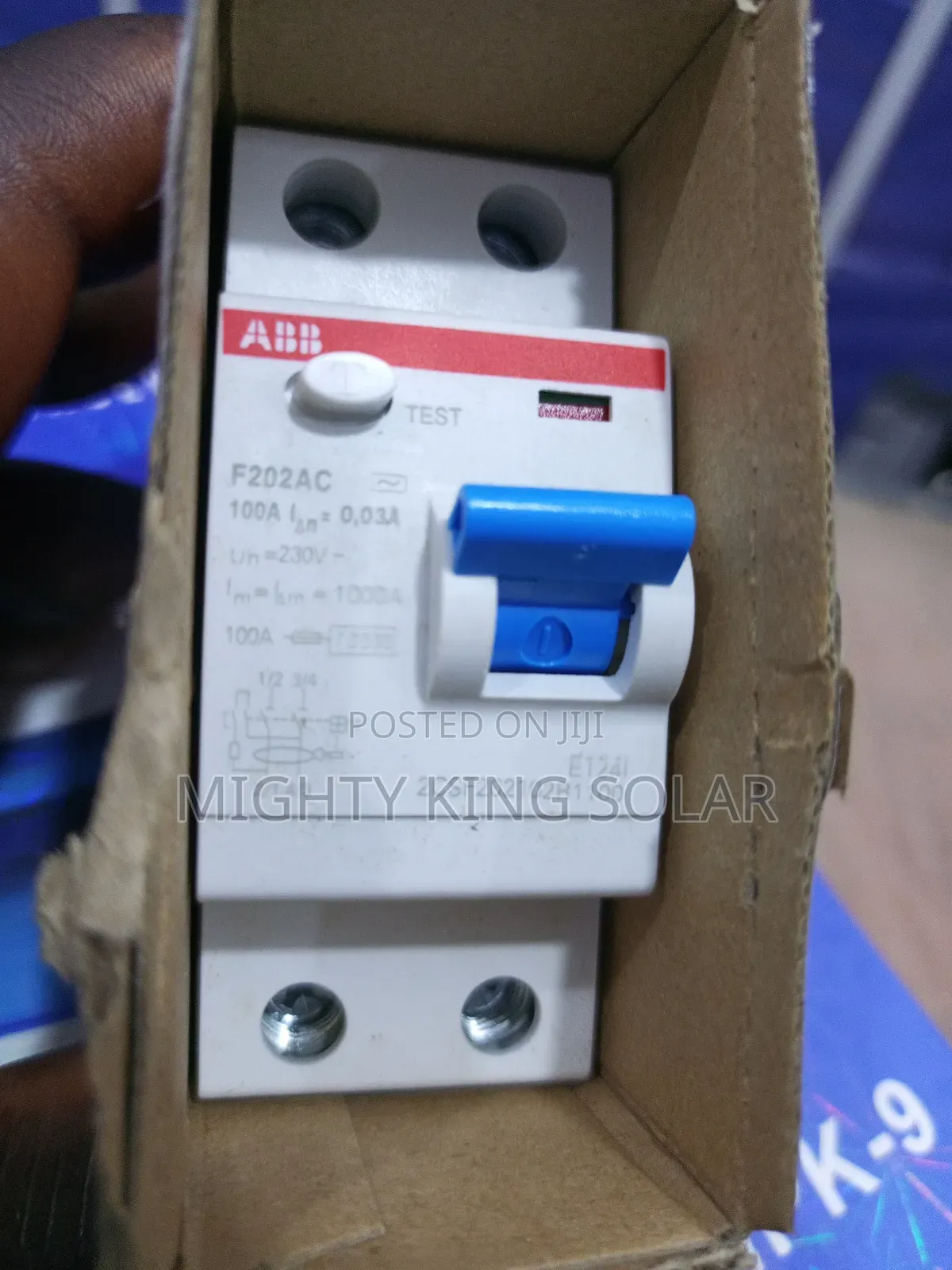 Rcd 2 Pole Abb 100a Ac Italian Make